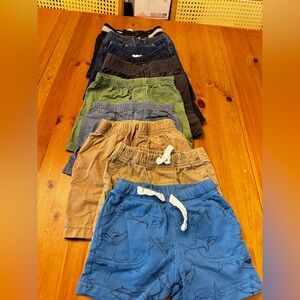 Bundle of 10 pairs of shorts 18 months